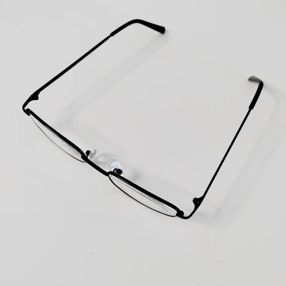 READERS Essential Magnifying Glasses Metal Rectangle Frames 1.25 Cheaters